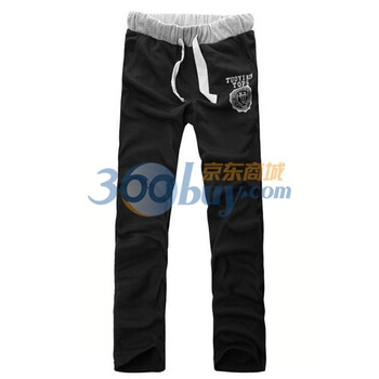 TUOYI2011秋装新款运动裤休闲裤男K606黑色3XL