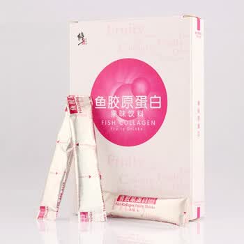 修正 鱼胶原蛋白果味饮料 5g*10袋/盒 胶原蛋白