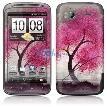 ideaSkin HTC G14/G18/Sensation XE/Z710E/Z715E/Pyramid 盛开树 外壳保护套皮贴膜 DAYC342020