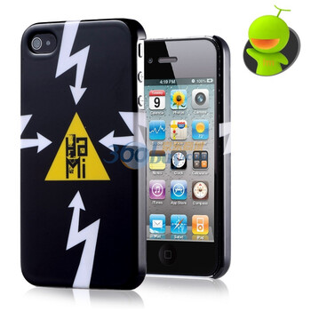 哈密瓜（hamimelon） 010101005010　HAMI闪电规则 iphone4手机 保护套 外壳 送保护贴防尘塞