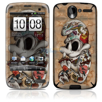 ideaSkin HTC Desire / G7 / A8181 / A8180 古惑蓝精灵 手机外壳保护套皮贴膜 ENCIYC522050
