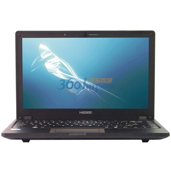 神舟（HASEE）精盾K360A-I3BD2 13.3英寸笔记本电脑（i3-2330M 4G HD3000显卡 320G 摄像头）黑色