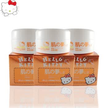 纤美hello kitty日用清透防晒隔离粉底50g※丝滑裸妆(单瓶装)