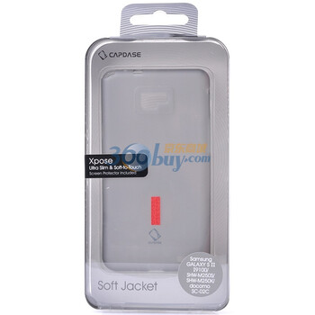 卡登仕（Capdase）玲珑胶套(黑色) 手机保护套 适用于三星（Samsung）GALAXY S II I9100 M250S