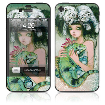 ideaSkin iPhone 4 鬣蜥 手机外壳保护套皮贴膜 ENCJKC231990