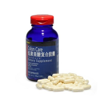 美国进口GNC健安喜低聚果糖复合胶囊120粒/瓶(进口)