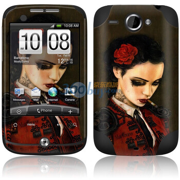 ideaSkin HTC Wildfire/G8/野火/A3366/A3333 西班牙女郎一 手机外壳保护套皮贴膜 ENDAQC692077