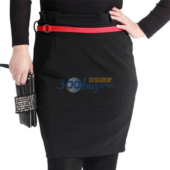 慕姗·诗怡MSSHE2012新款胖太太秋冬加大码女装OL简约半身裙包臀短裙子0829 黑色 T6