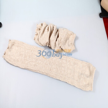 蕾娜丝LENUS 日本新款个性条纹花边保暖袜套 护腿套x98602 白色 均码