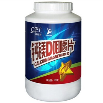康比特 钙镁D咀嚼片 120g/100粒/瓶