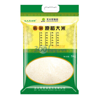 北大荒精制原稻大米（金米）5kg