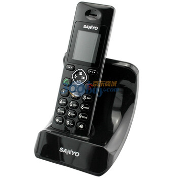 三洋（SANYO）2.4G数字电话彩屏系列系列DA670黑