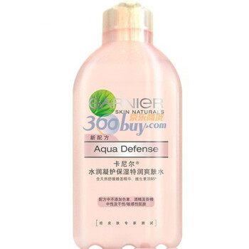 Garnier卡尼尔水润凝护保湿特润爽肤水200ml