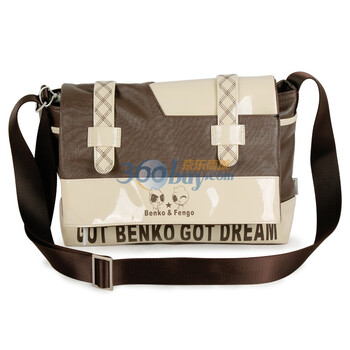缤果（Benko）纷果简约斜挎包 女包潮流 卡通可爱 2色选 灰色