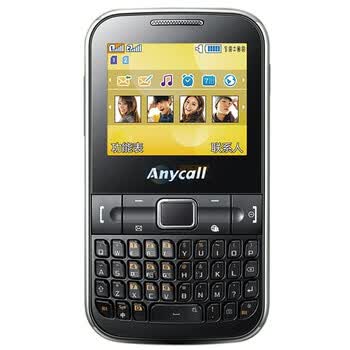 三星（SAMSUNG）C3222 GSM 手机（酷炫黑）
