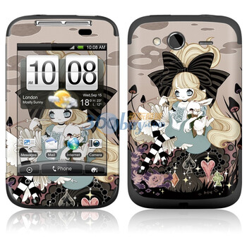 ideaSkin HTC Wildfire S(G13) 皮肤 黑暗中的爱丽丝 手机外壳保护套皮贴膜 ENDAXC021876