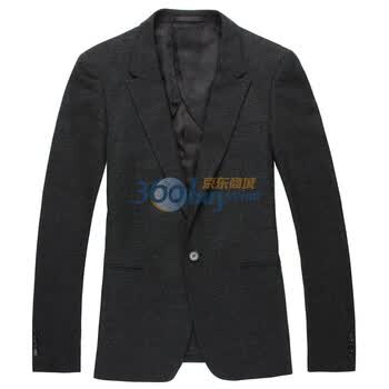MR.ZERO 2011秋冬新款 一粒扣简约时尚休闲修身西装外套 AEA0006 01 03灰色XXL