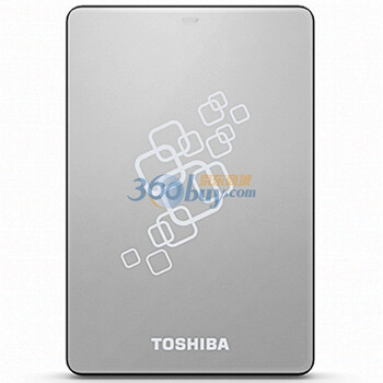 东芝（TOSHIBA） 2.5英寸 V6 恺乐系列移动硬盘（USB3.0） 750GB (摇滚银)