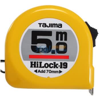田岛(TAJIMA) L19-50 手动锁定卷尺 5米