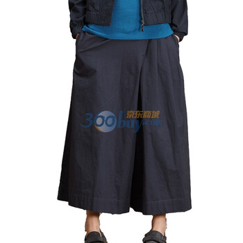 茵曼 INMAN 2011秋装新款宽松阔腿裤裙 DC66606 灰色 XL