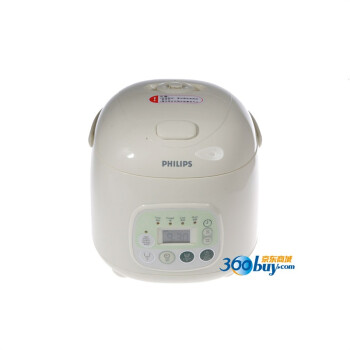 飞利浦（Philips）HD4740 电饭煲 模糊逻辑控制 2种米饭烹饪菜单 重新加热功能