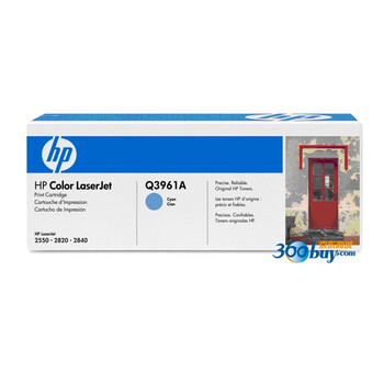惠普（HP）LaserJet Q3961A 青色硒鼓（适用LaserJet 2550L 2800 2840）