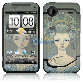 ideaSkin HTC Incredible S / G11 / 惊艳 / S710e 艺伎花魁 外壳保护套皮贴膜 ENDAVC742086