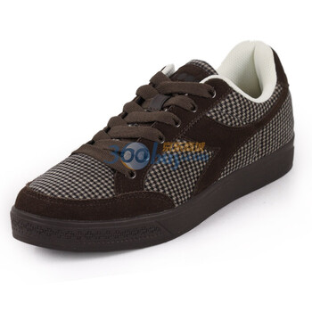 迪亚多纳 DIADORA 秋冬新款 反毛皮休闲鞋 男鞋 11608459 咖啡色 42
