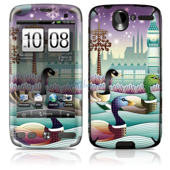 ideaSkin HTC Desire / G7 / A8181 / A8180 野鸭戏水 手机外壳保护套皮贴膜 ENCIYB050799