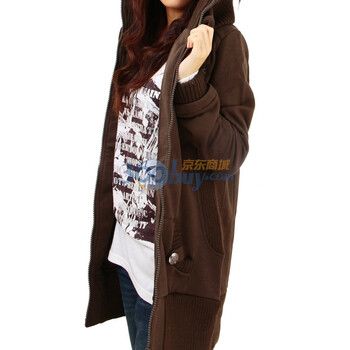 Karl Kani卡尔卡耐 2011秋冬新品 酷炫一族女士长款外套51321408 绿色 L
