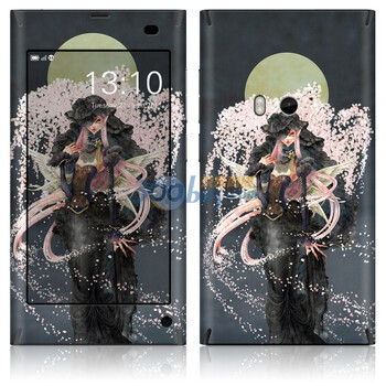 ideaSkin 诺基亚 N9 皮肤 樱花“夜” 手机 外壳保护套皮贴膜 BALC061889