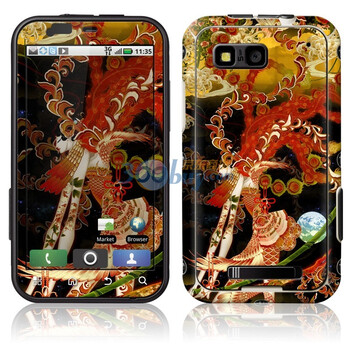 ideaSkin 摩托罗拉 ME525 / MB525 / Defy / 戴妃 凤凰涅槃 外壳保护套皮贴膜 ENDAWC732082