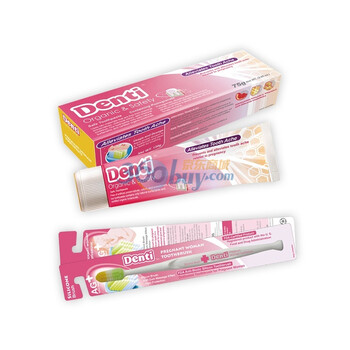 丹碧Denti 韩国原装进口孕妇牙膏+牙刷套装