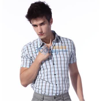007MonteCarlo短袖衬衫11SS00214204 淡青色 XXL