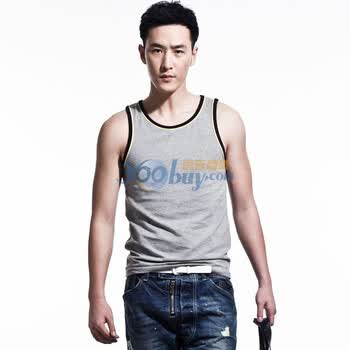 PEACEBIRD太平鸟背心83511166001 灰色 XXL