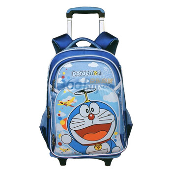 哆啦A梦Doraemon 拉杆包2080 浅蓝色
