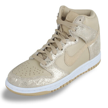 Nike 耐克 女鞋 女子复古鞋 WMNS DUNK HIGH 08 LE 407922_202 棕 39