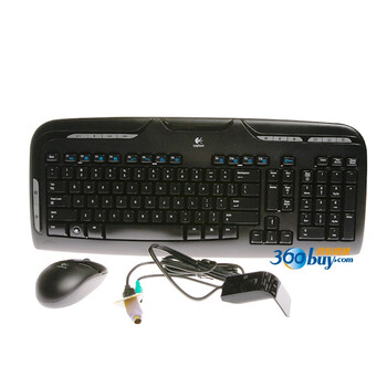 罗技（Logitech）无影手光电版EX110无线键鼠套装