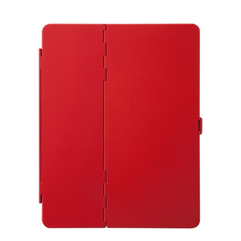 日本SANWA SUPPLY PDA-IPAD28R 多功能IPAD2保护套 可作陈列架、支持键盘 耐热性强 红色