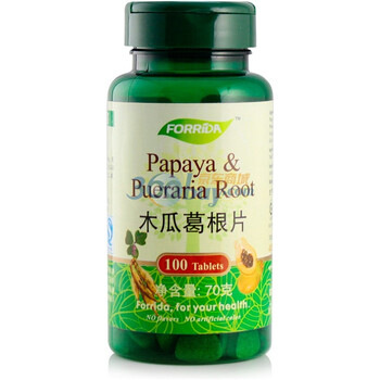 forrida活力达 木瓜葛根片 100片