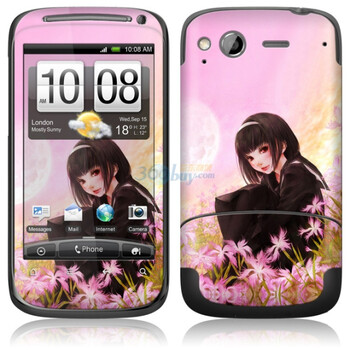 ideaSkin HTC Desire S / G12 / S510e / G7S / 渴望S 东云抚子 外壳保护套皮贴膜 DBBC592058