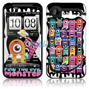 ideaSkin HTC Incredible S / G11 / 惊艳 / S710e 皮肤 邪恶小怪物 外壳保护套皮贴膜 DAVB741678