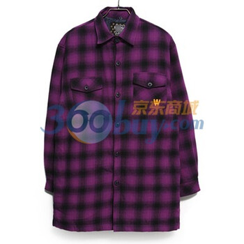 时尚起义 冬装韩国进口活力格纹夹克 女564065滑雪季 青莲色 XL