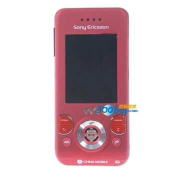 【索爱w580c】索尼爱立信(sonyericsson)w580c gsm手机(丝光红)移动