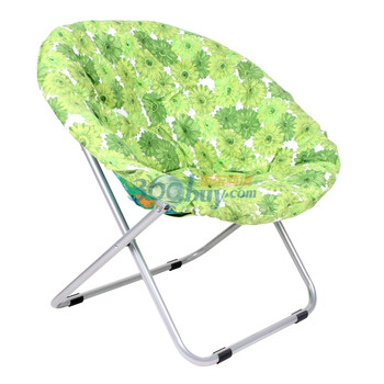 泉众万源可拆洗大号月亮折叠懒人椅便携椅折叠