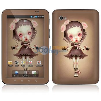 ideaSkin 三星 GALAXY Tab / P1000 / P1010 皮肤 嗯！ 外壳保护套皮贴膜 DBGC622064