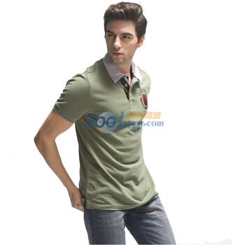 MAGIC POWER 2012男装夏季新款POLO衫时尚英伦风男装短袖polo衫MCS02001 绿色 XL