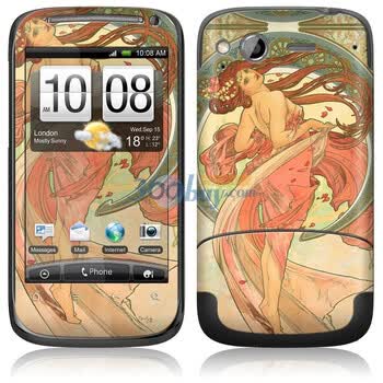 ideaSkin HTC Desire S / G12 / S510e / 渴望S 艺术舞蹈1898年 外壳保护套皮贴膜 DBBC962135