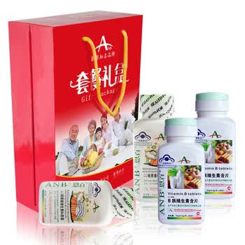 【精美礼盒】ANB 改善睡眠健康礼盒 B族维生素+褪黑素 4瓶