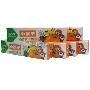 小狮王儿童牙膏 桔子味40g 6支